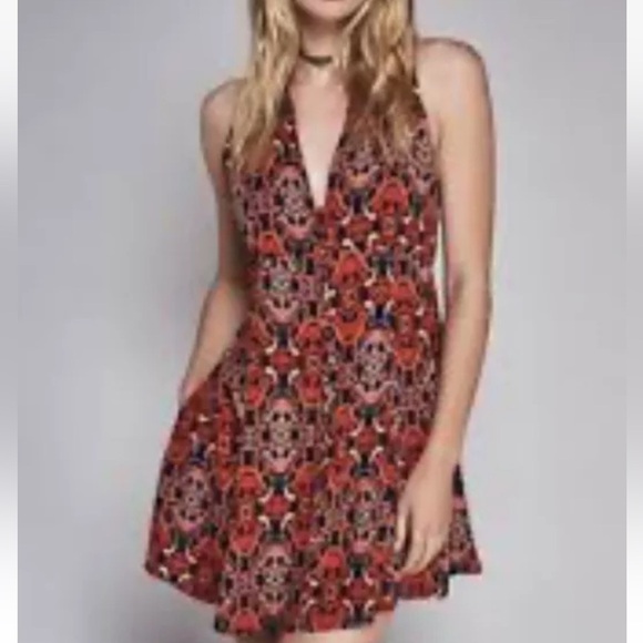 NWOT Free People Sleeveless boho Tunic Dress Size 4 - Picture 2 of 6